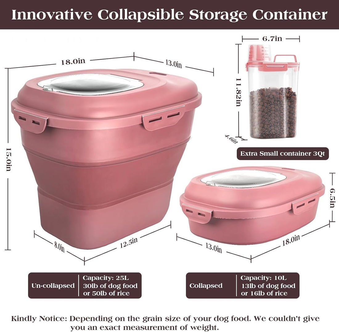 TIOVERY Dog Food Storage Container