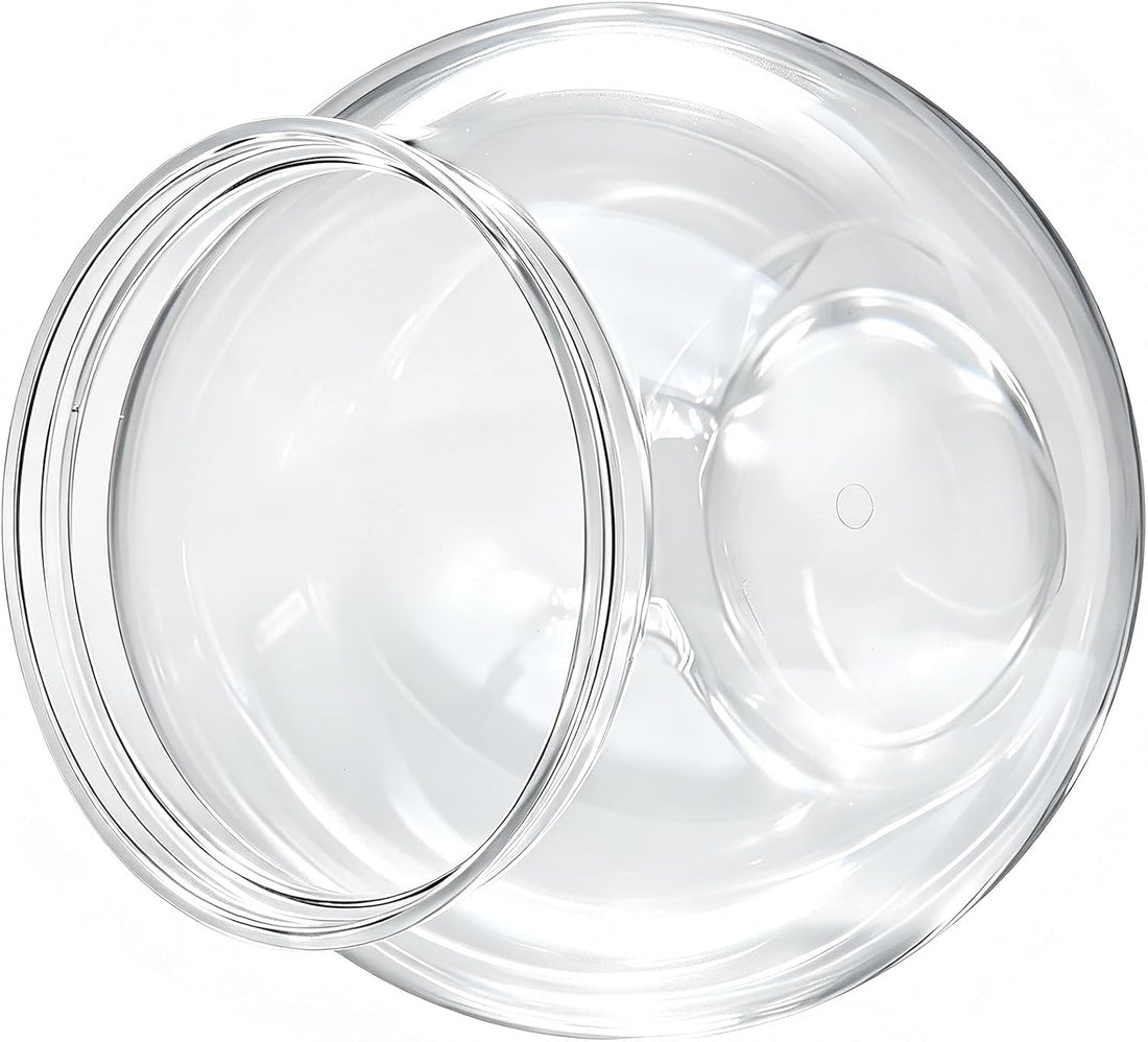 1 PCS Fish Bowl Small Plastic Bubble Bowl (23 Oz)