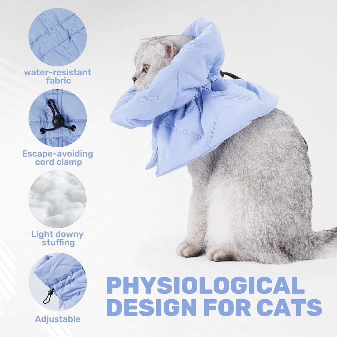 Adjustable Cat Recovery Cone Collar