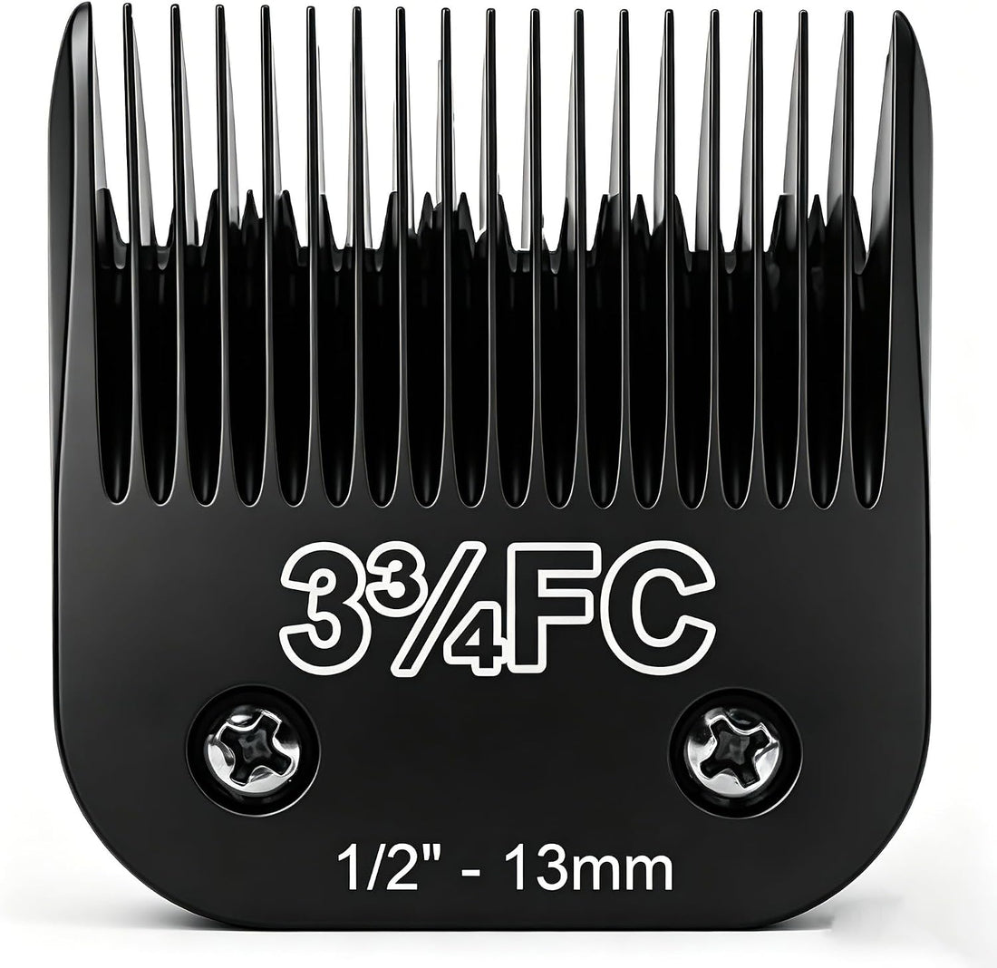 5FC Pet Dog Grooming Steel Blades Compatible with Andis Wahl Oster