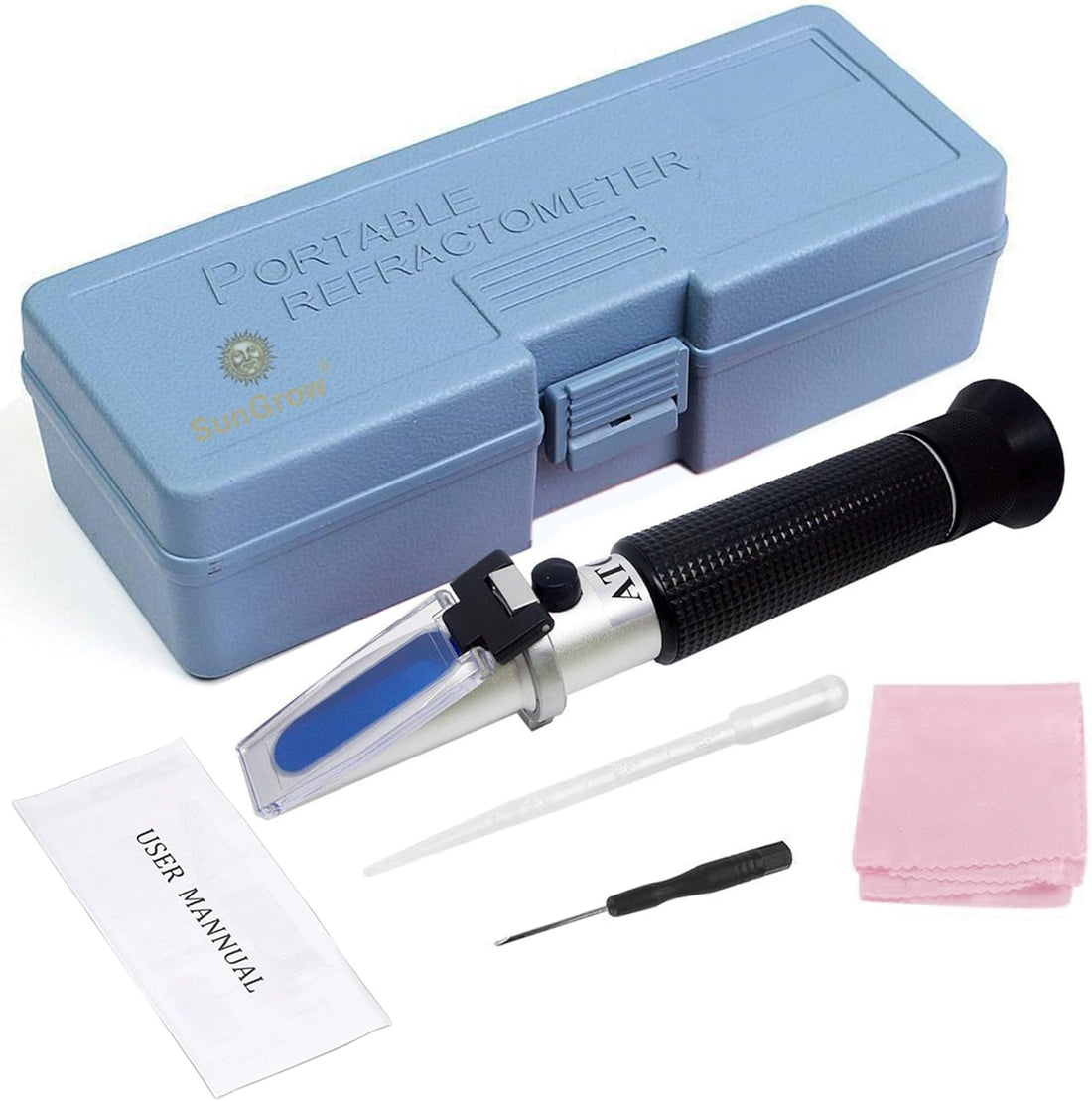 SunGrow Measure Salinity of Water with Aquarium Refractometer