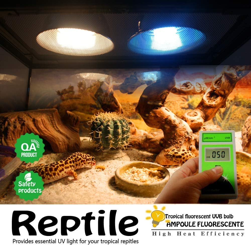 UVA UVB Light Reptile Bulb 10.0 13W Desert Compact Fluorescent