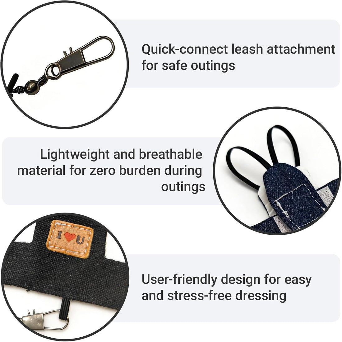Bird Flight Harness Vest, Adjustable Training Design Anti-Bite