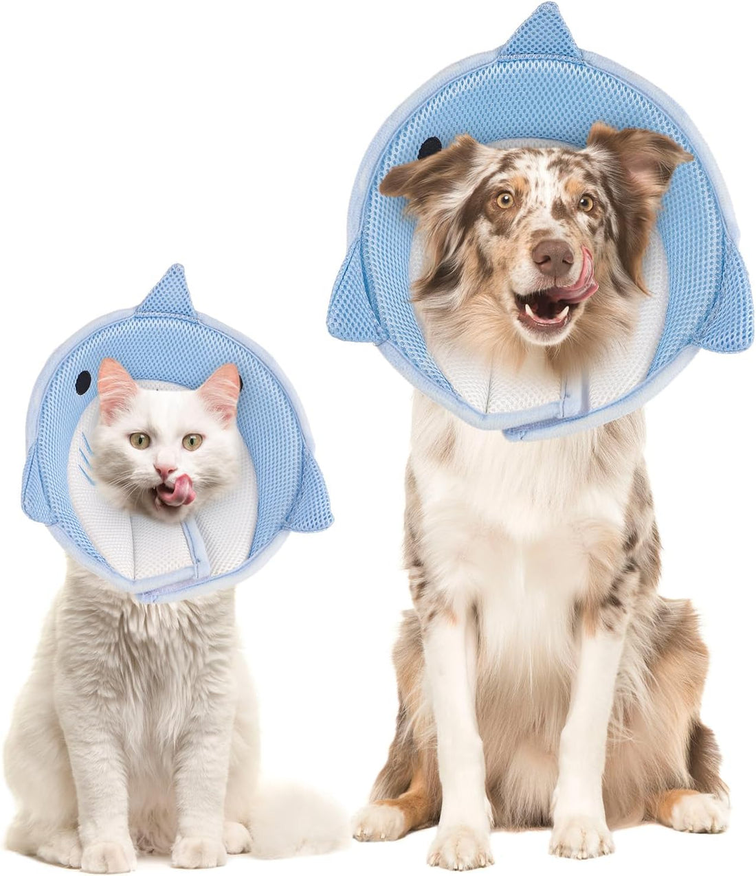 Friusate Cat Recovery Collar - Soft, Adjustable, Breathable