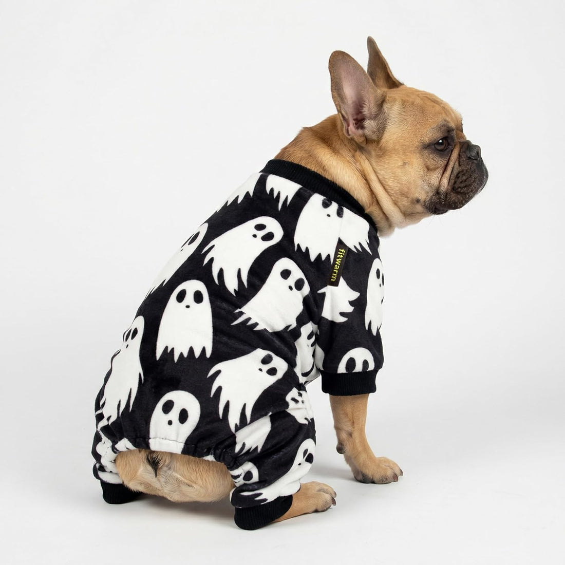 Fitwarm Halloween Ghost Dog Pajamas, Funny Halloween Costumes for Dogs