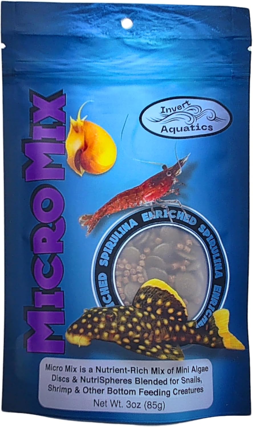 Micro Mix - Sinking Blended Diet for Snails