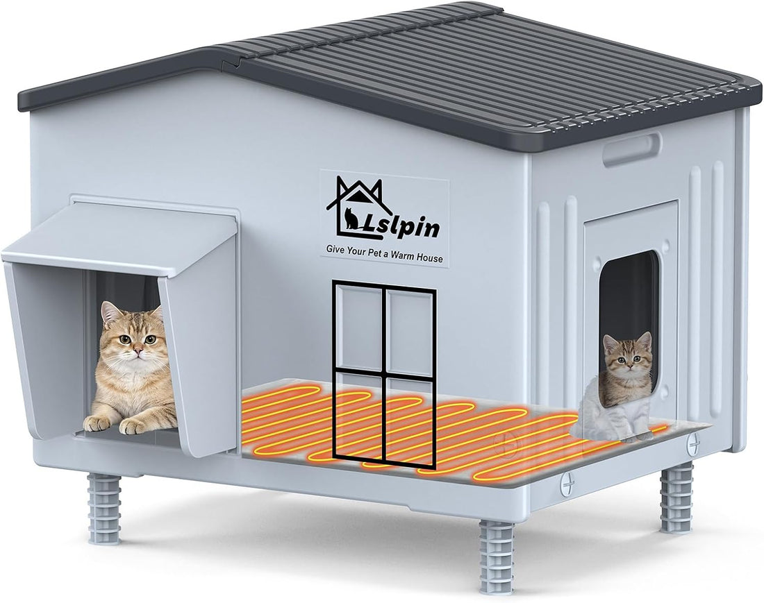 Indestructible Heated Cat House for Outside