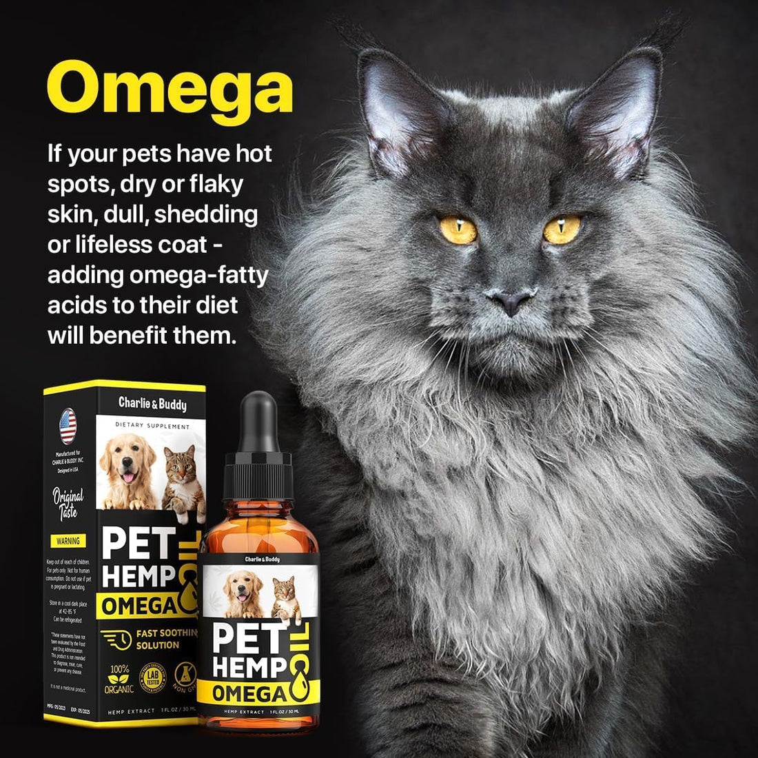 Hеmp and Salmon Oil for Dogs Skin and Coat Hеalth, Rich in Vitamins B