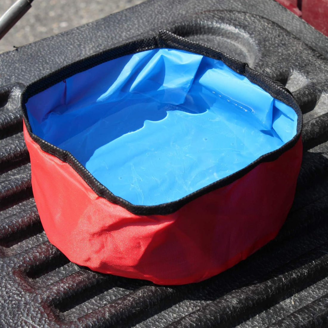 ASR Outdoor Dog Water Bowl Folding Collapsible Pet Travel Food Dish