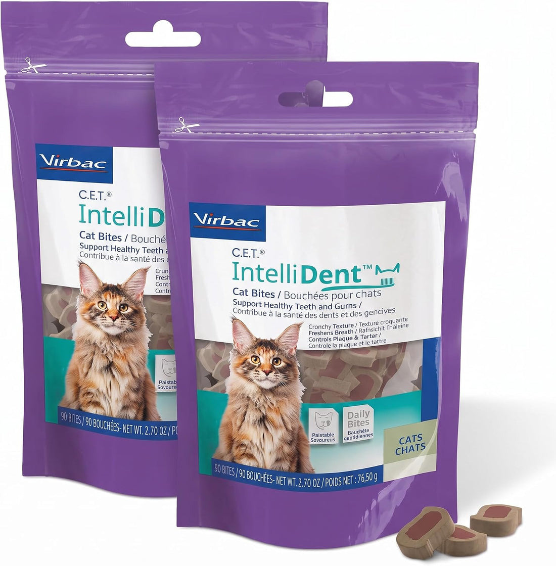 C.E.T. Intellident Cat Bites for Dental Care