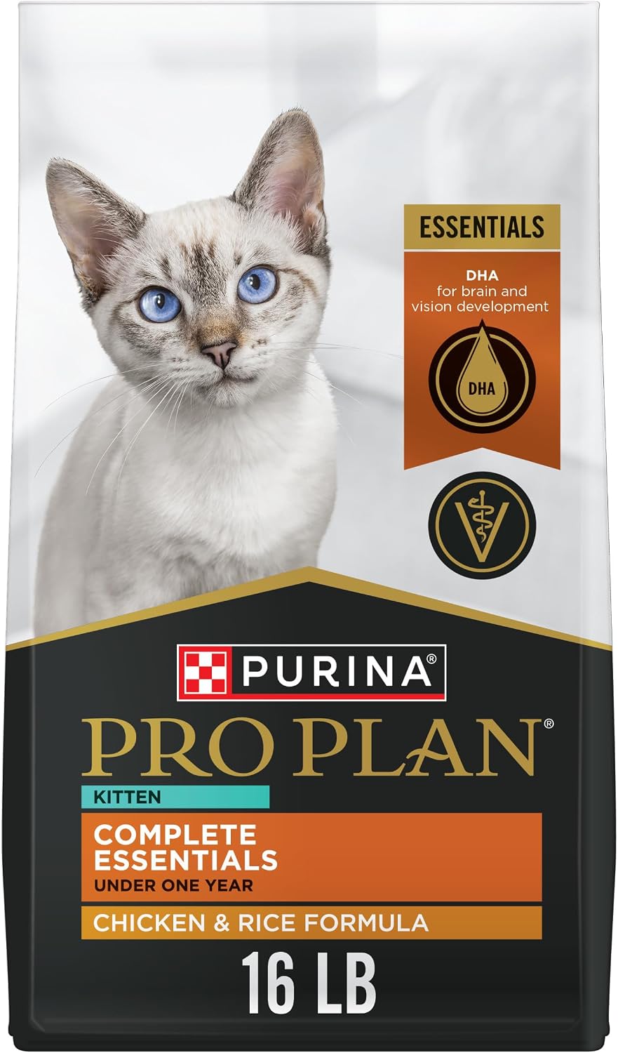 Purina Pro Plan Complete Essentials Kitten Food, Chicken & Rice