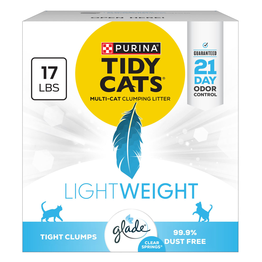 Purina Tidy Cats LightWeight With Glade Clear Springs Multi-Cat