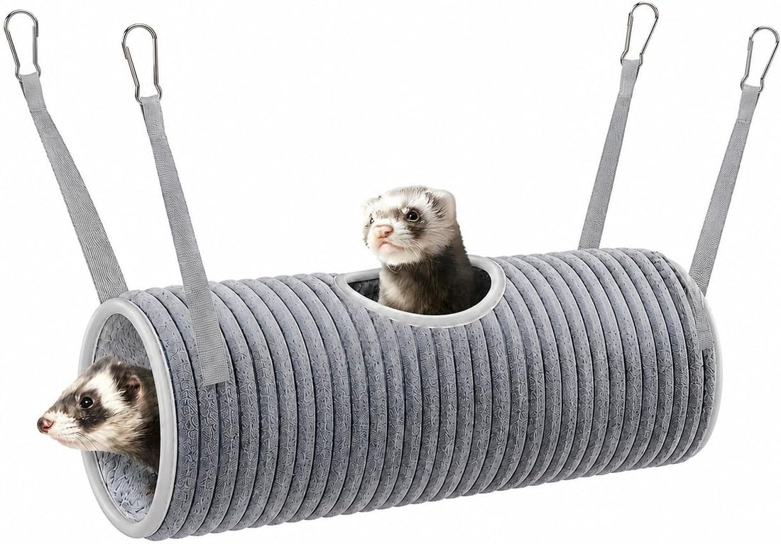 Ferret Rat Hammock Hamster Hanging Tunnels Tubes for Cage