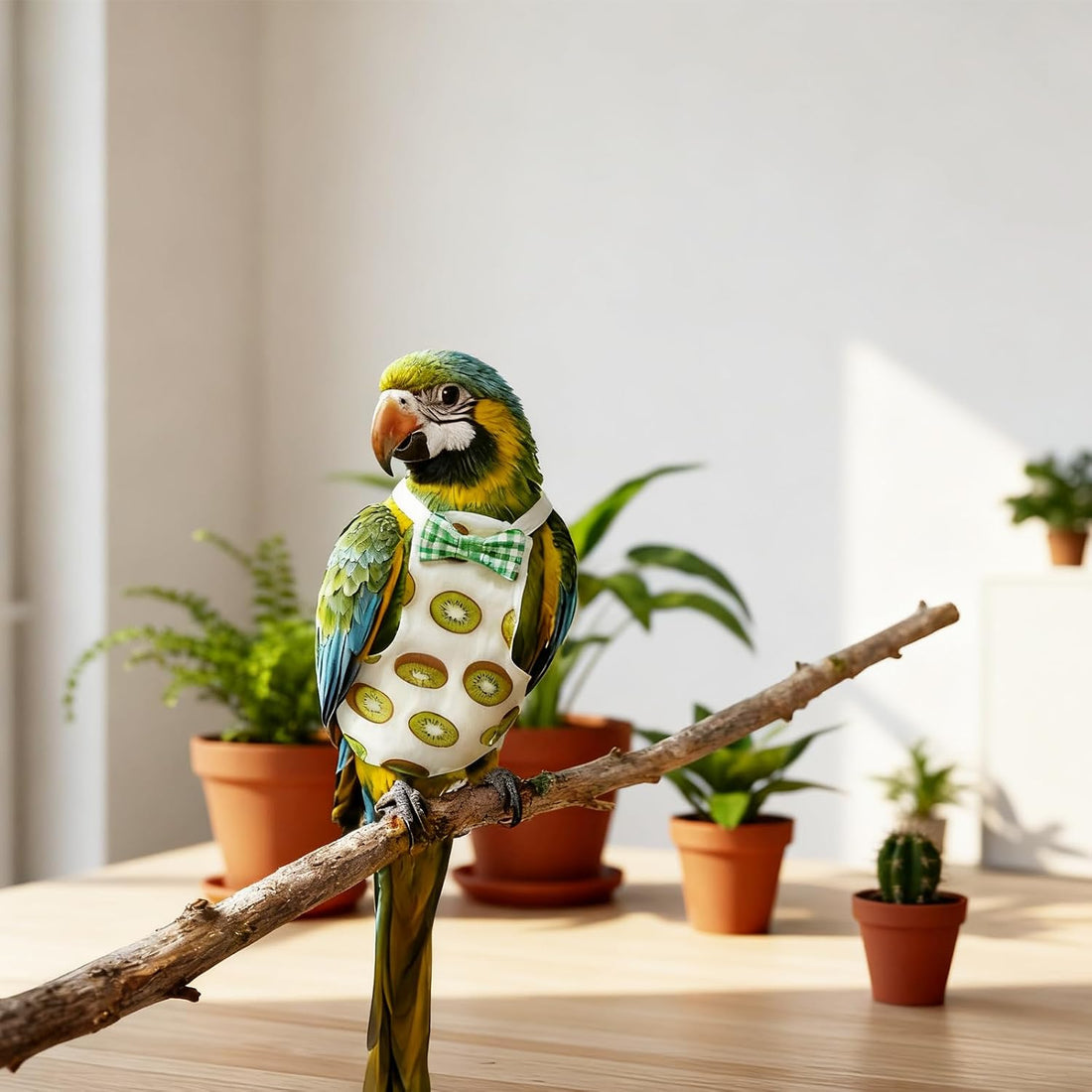4 Pcs Bird Diaper, Cute Pet Bird Diaper Parrot Nappy
