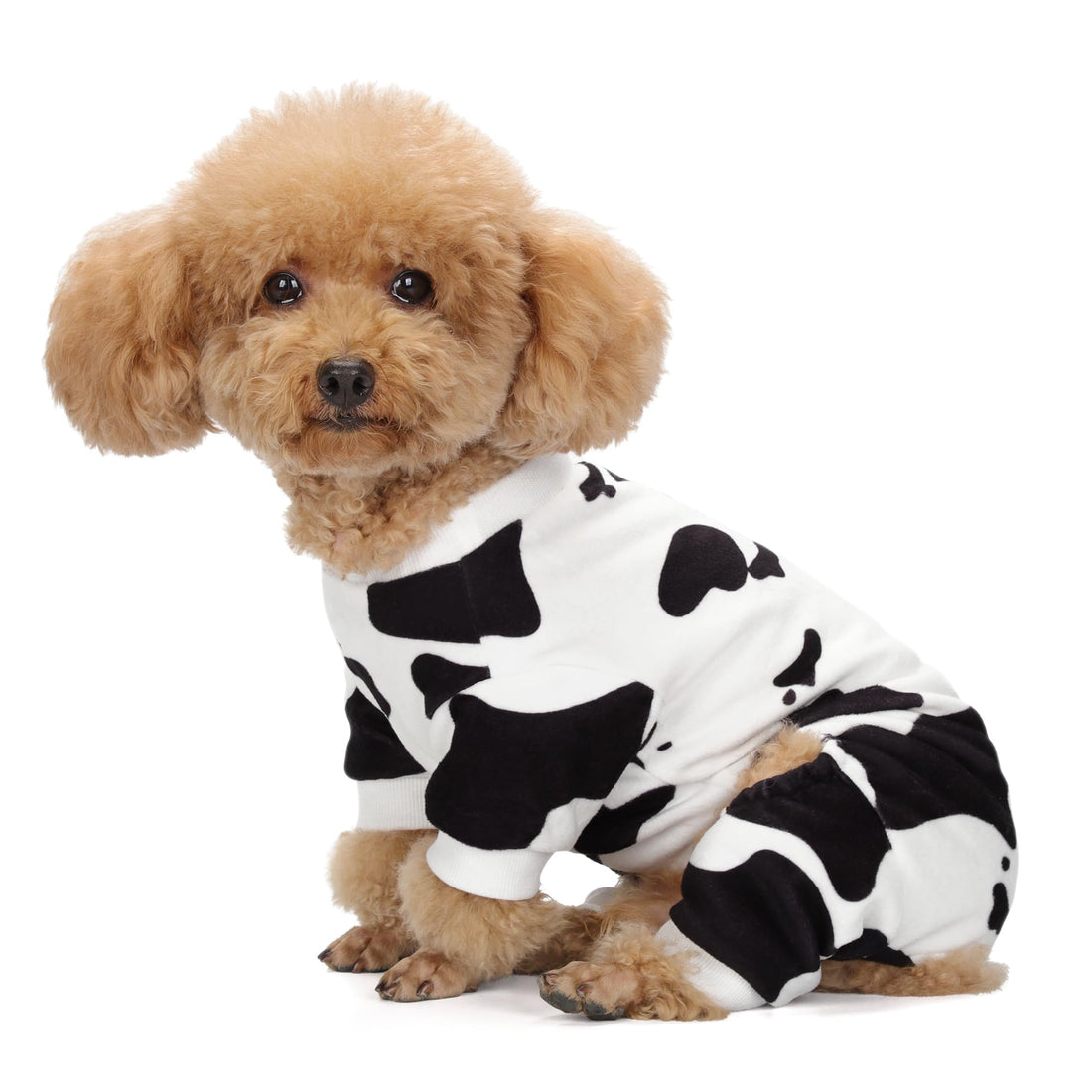 Adorable Cow Print Dog Pajamas – Lightweight