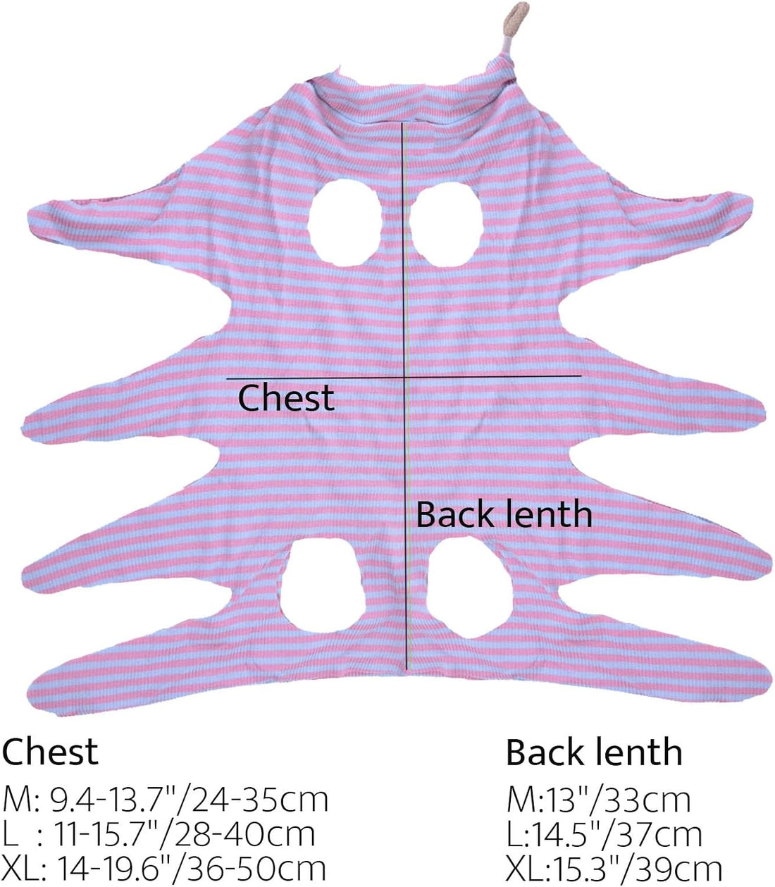4 pcs Cat Surgery Recovery Suit