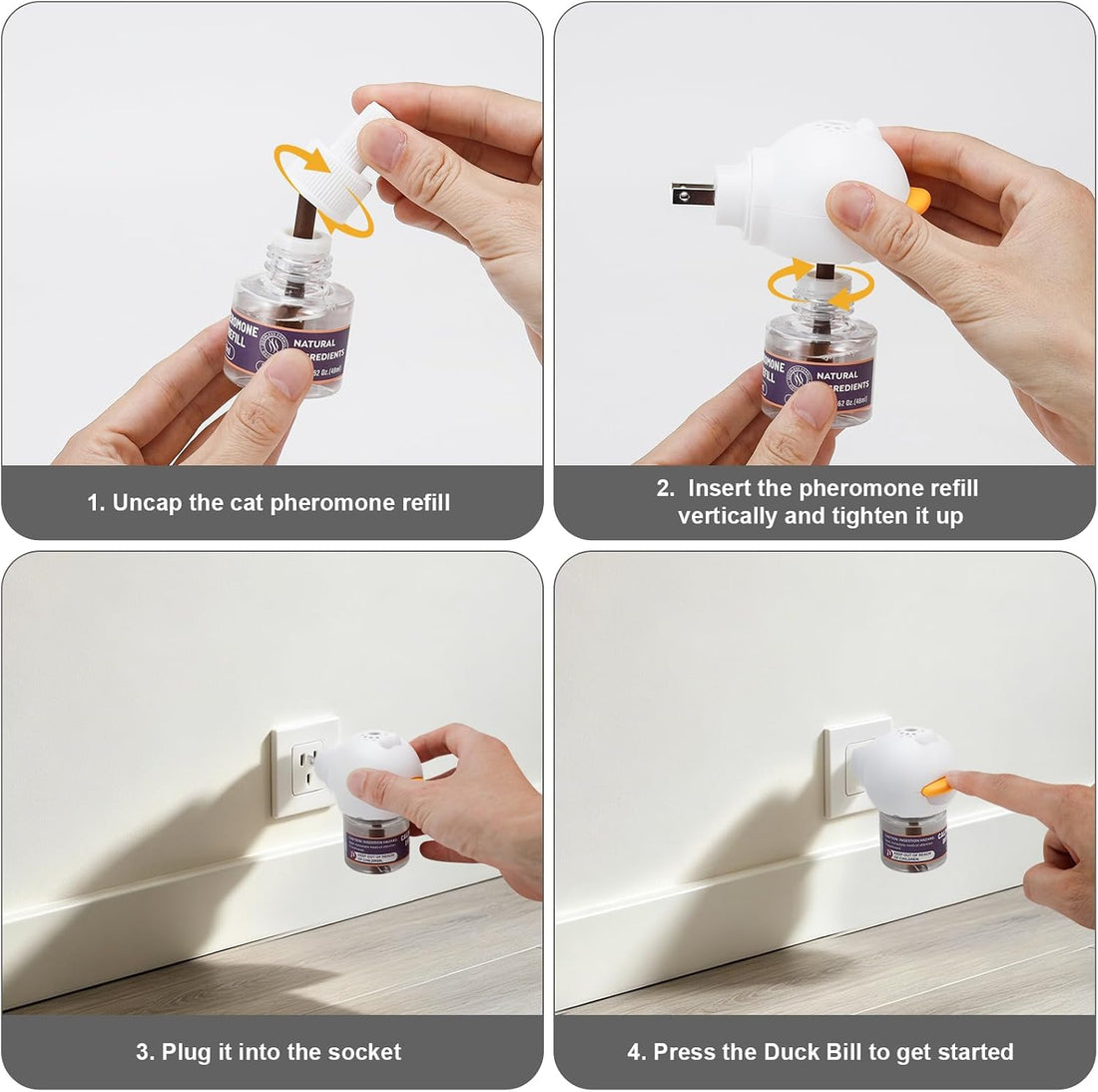 Reespring Cat Pheromone Diffuser Plug in only
