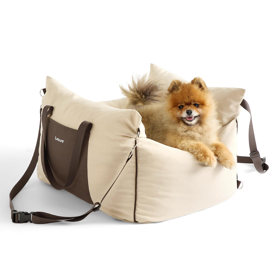 Lesure Small Dog Car Seat for Small Dogs