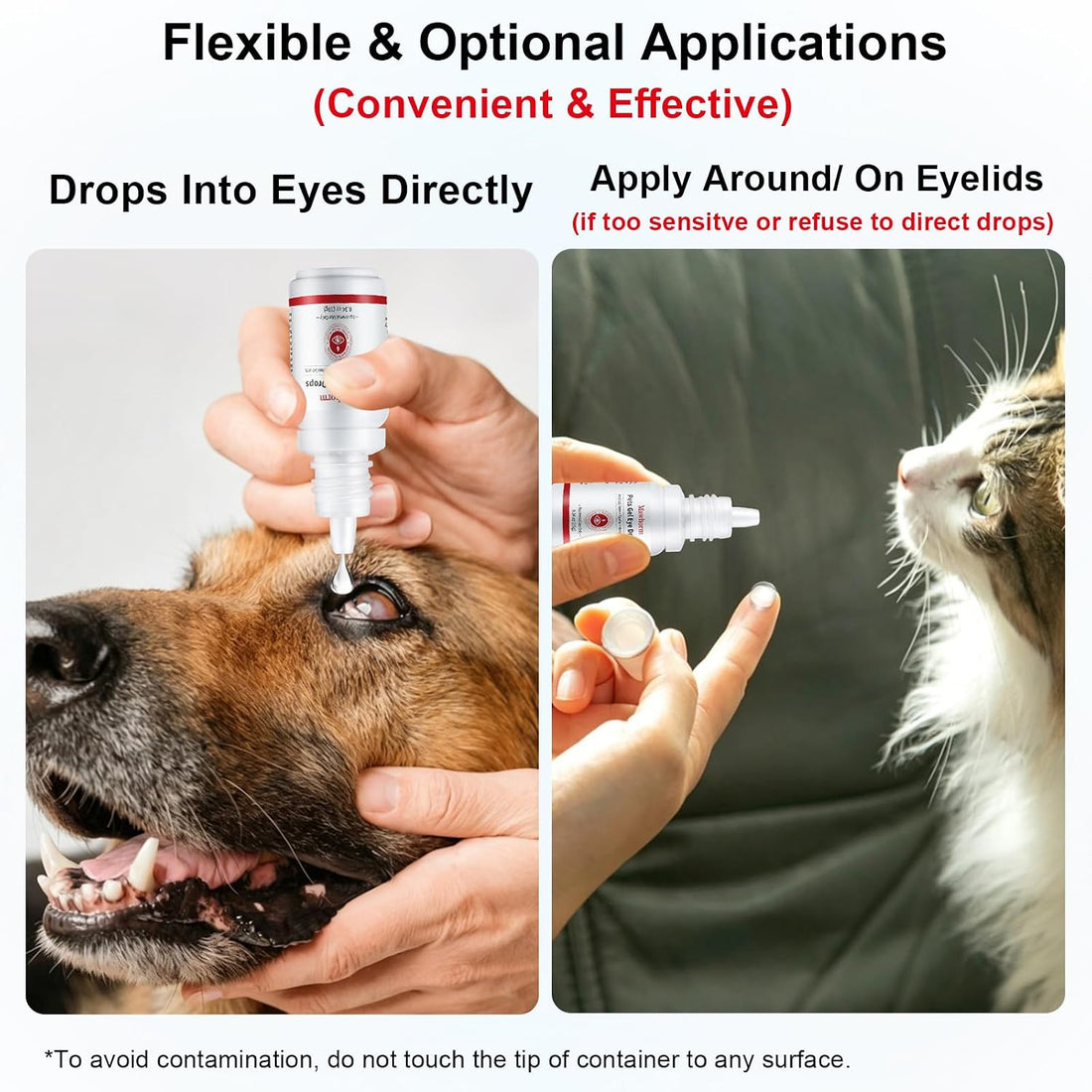 1% Hyaluronic Moisturizing Gel Eye Drops for Dogs & Cats