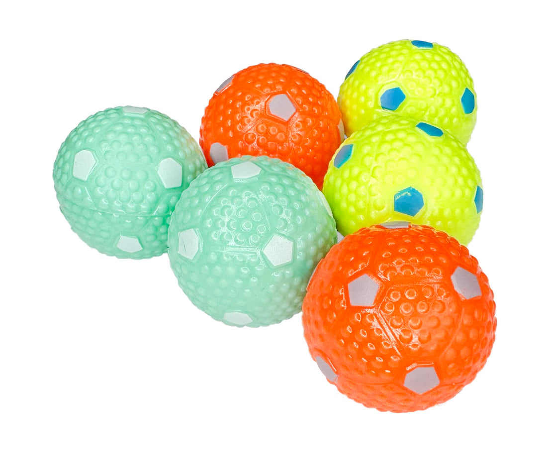 Crafts Central 6 PCS Latex Balls for Small and Medium Size Dogs