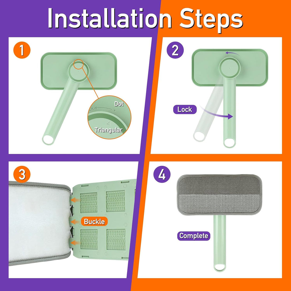 Rundik Pet Hair Removal Tool
