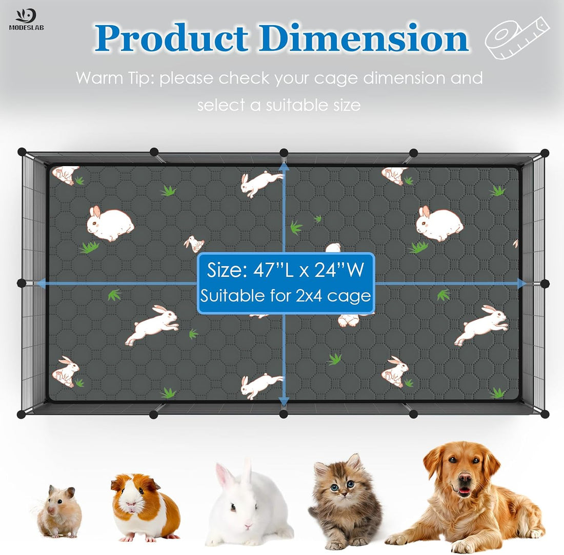 2-Pack Guinea Pig Cage Liner