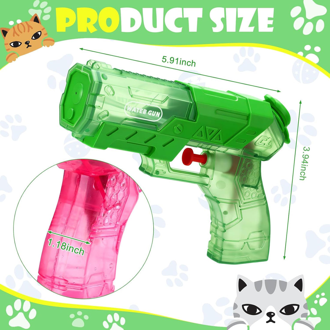 Geelin 2 Pack Squirt Spray for Cats Dogs Training
