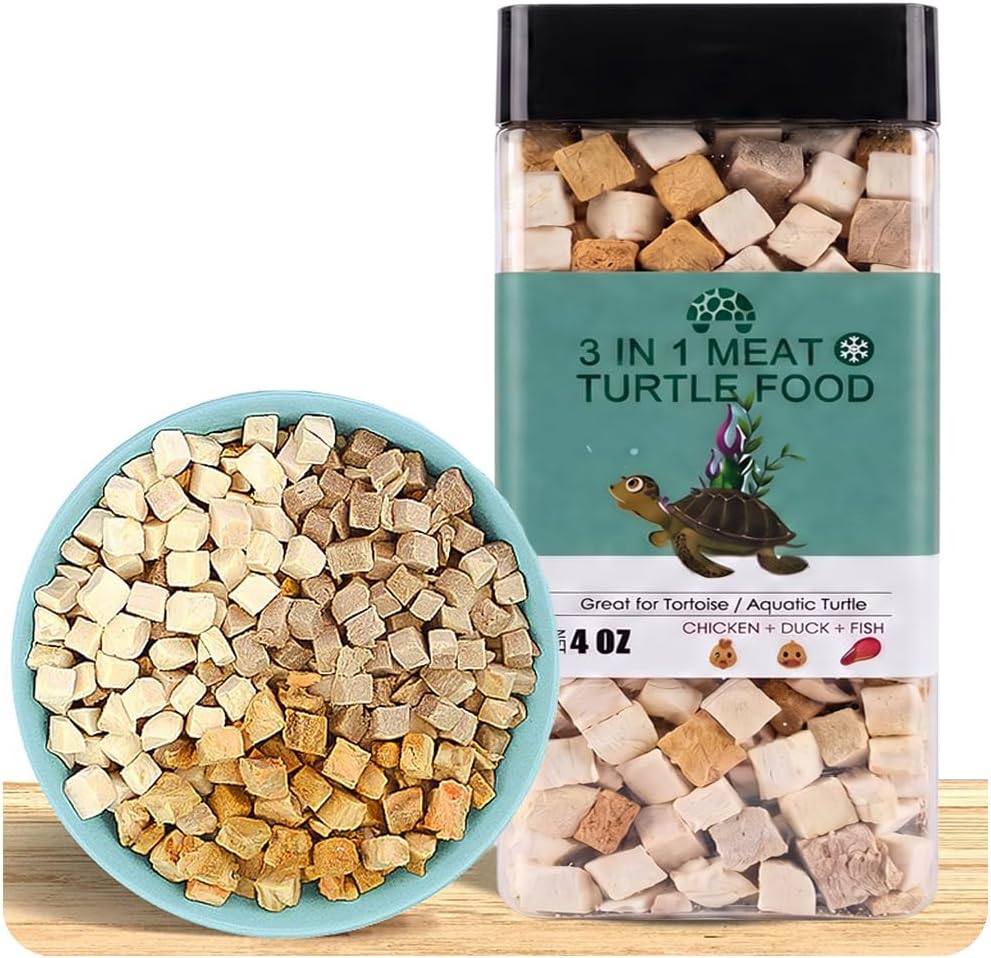 3 IN 1 Freeze Dried Meat Turtle food