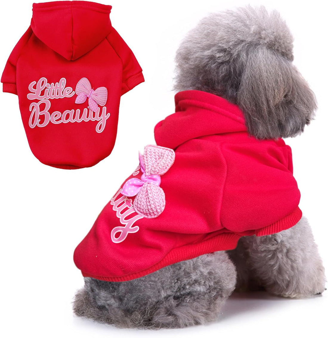 Print Dog Hoodies for Small Dogs