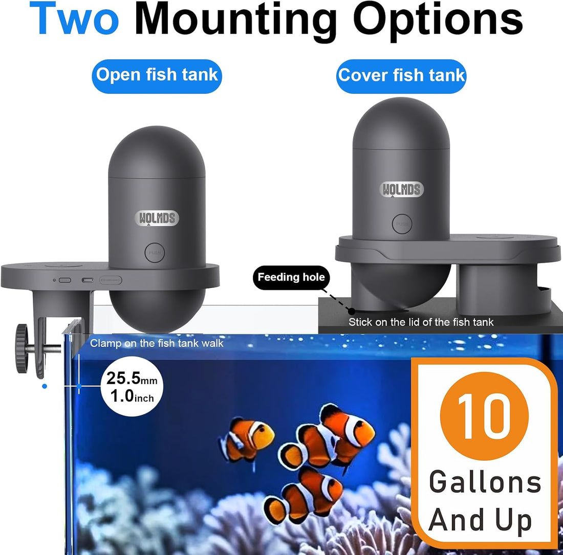 WiFi Automatic Fish Feeder for Aquarium