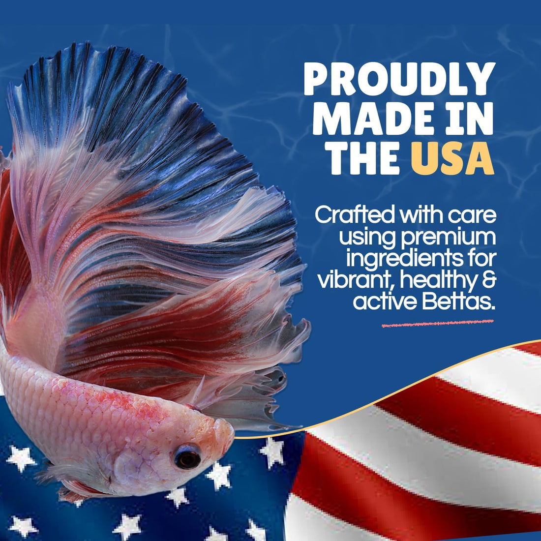 Betta Boost Pops | High-Protein Betta Fish Food Pellets Made in USA