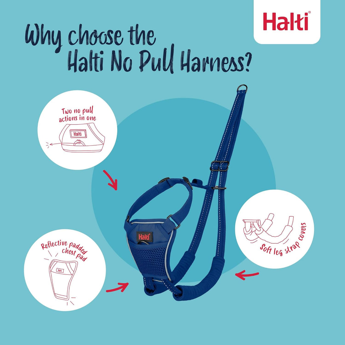 Halti No Pull Dog Harness | Size
