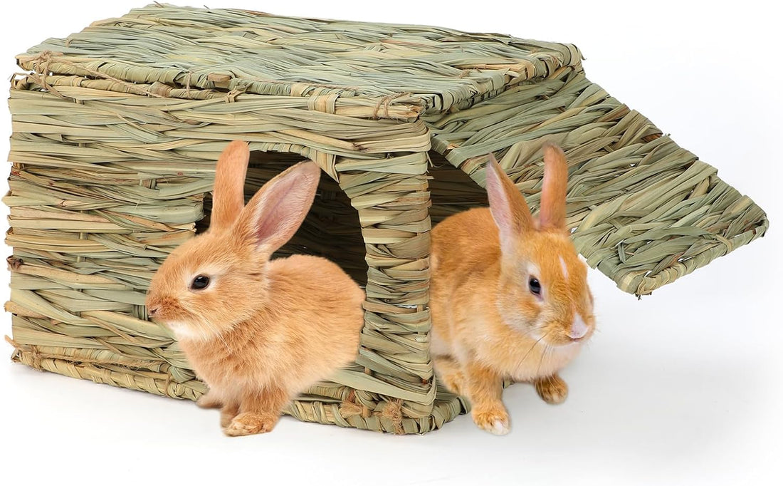 BWOGUE Extra Large Grass House for Rabbits