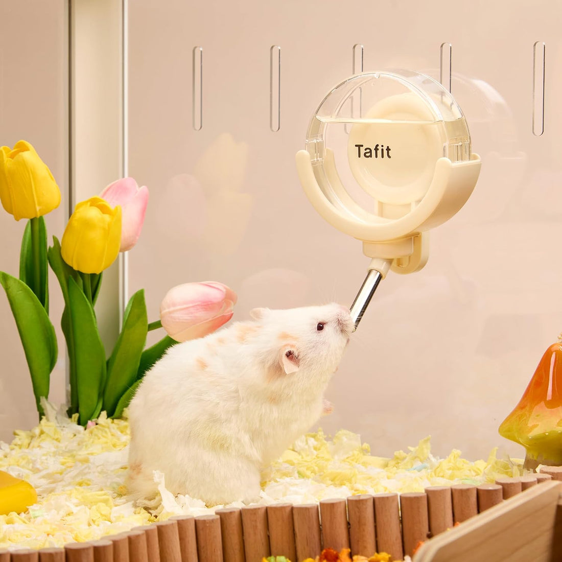 Hamster Water Bottle with Magnetic Holder