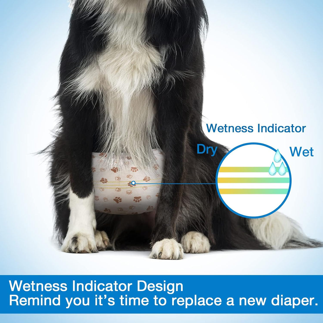 Pet Soft Dog Diapers Male - Disposable Male Dog Wraps Wetness