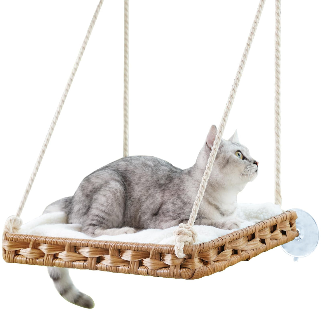 SETVSON Cat Window Perch Cat Window Hammock Bed for Indoor Cats