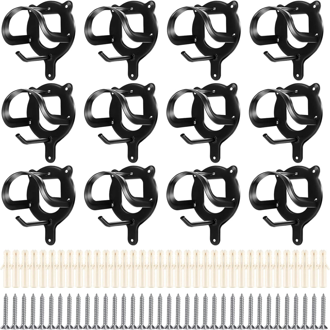 Dunzy 3 Pcs Bridle Hooks Horse Bridle Rack
