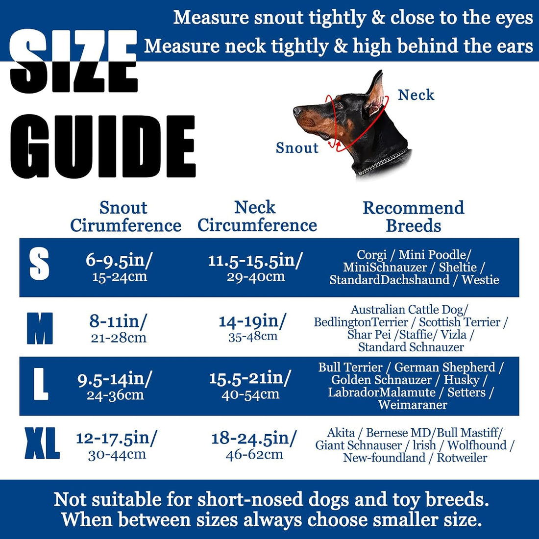 BARKLESS Reflective Head Collar, No Pull Collar for Small Medium Dogs