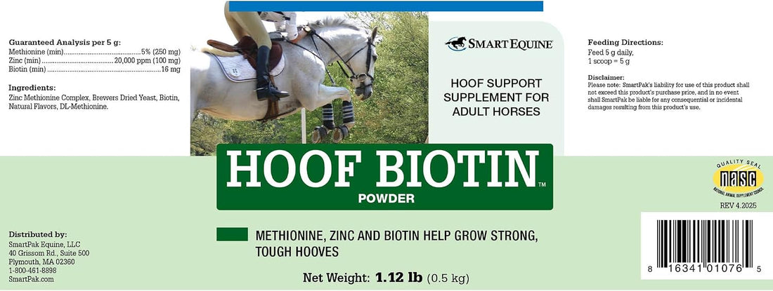 SmartEquine Horse Biotin Powder, 18 oz