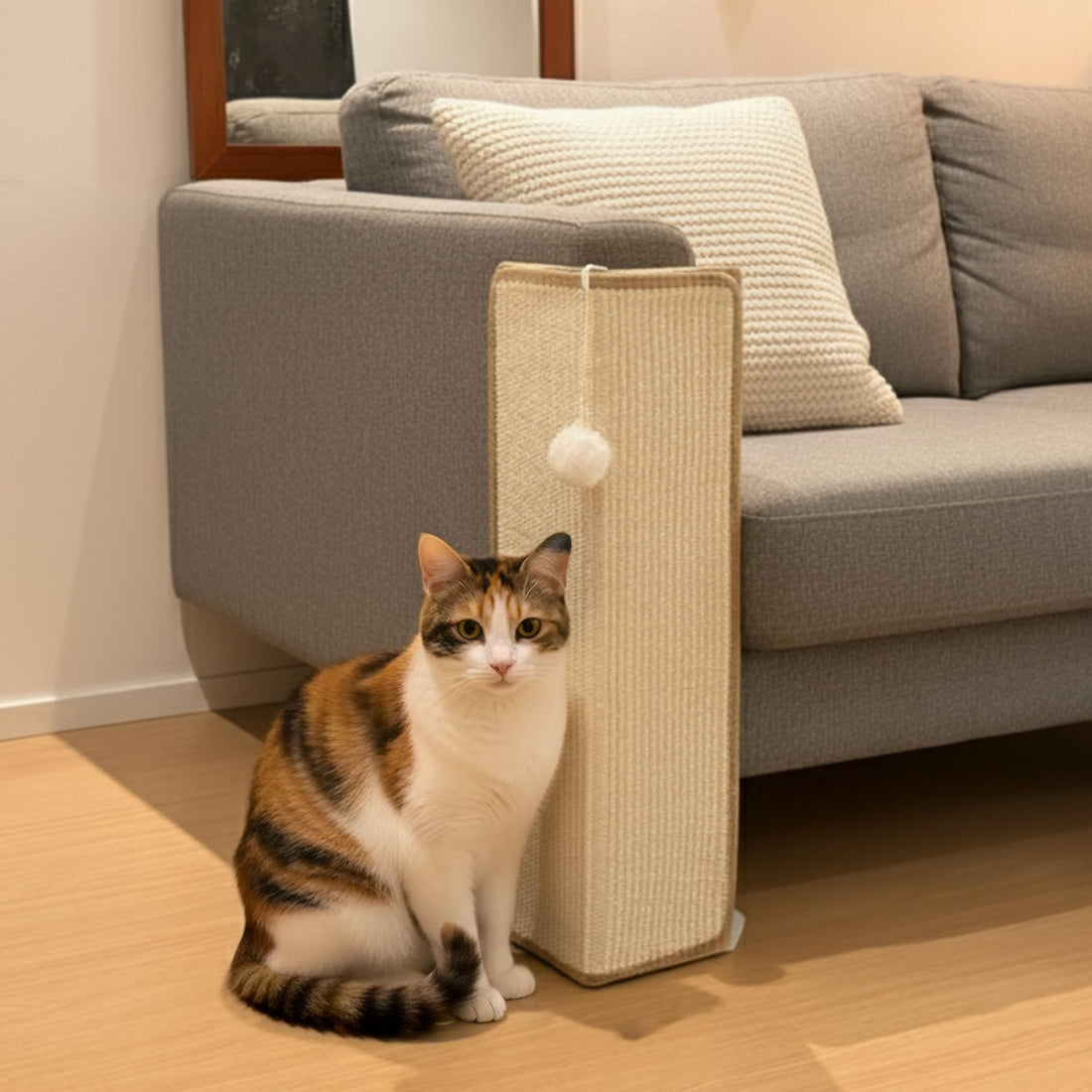 PETKARAY Under-Furniture Cat Scratcher