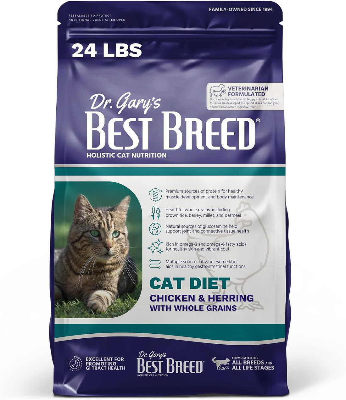 Best Breed Dr. Gary’s Cat Diet – Chicken Dry Cat Food