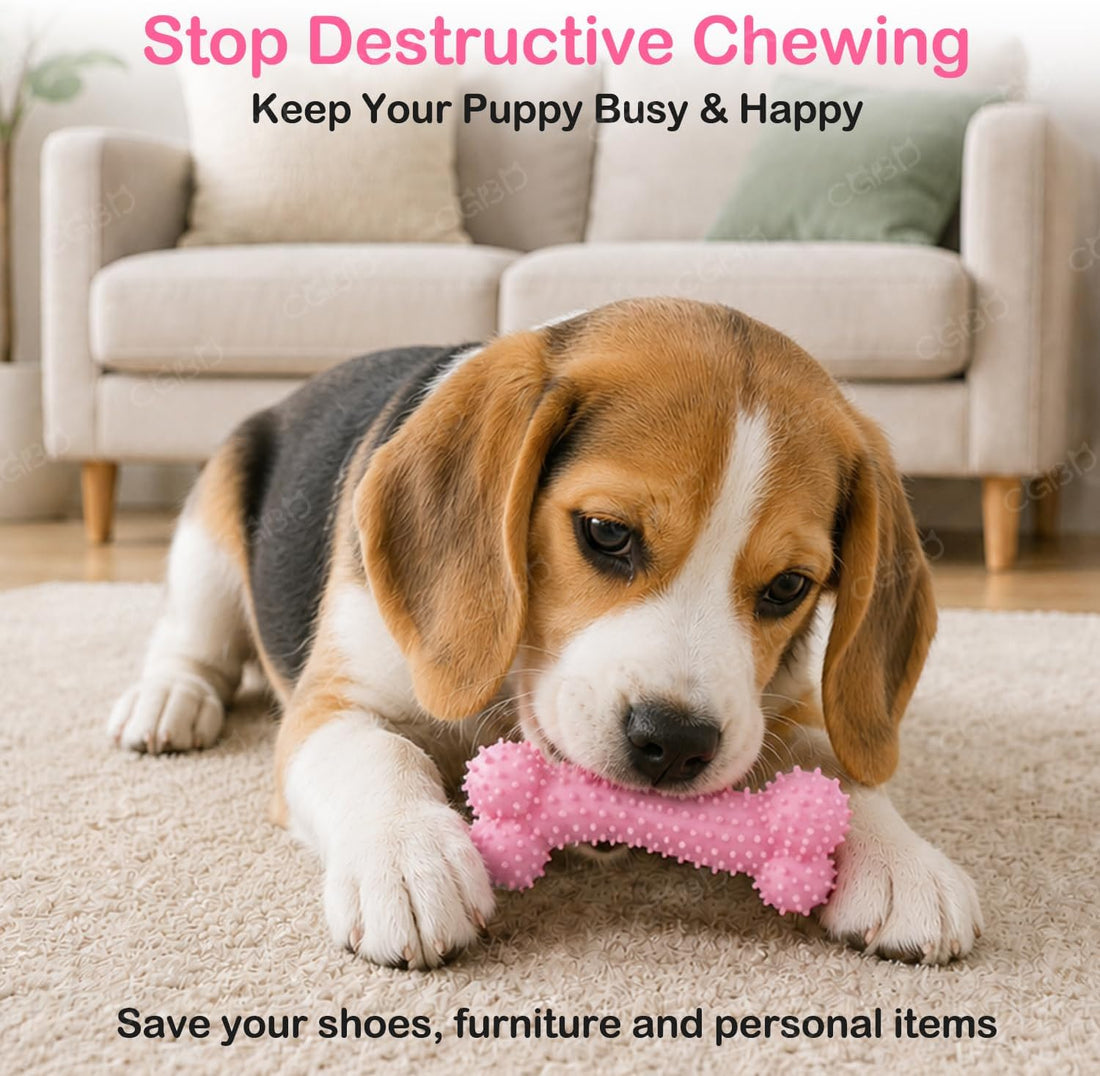CGBD Puppy Toys, 6 Pack Dog Chew Toys for Puppy