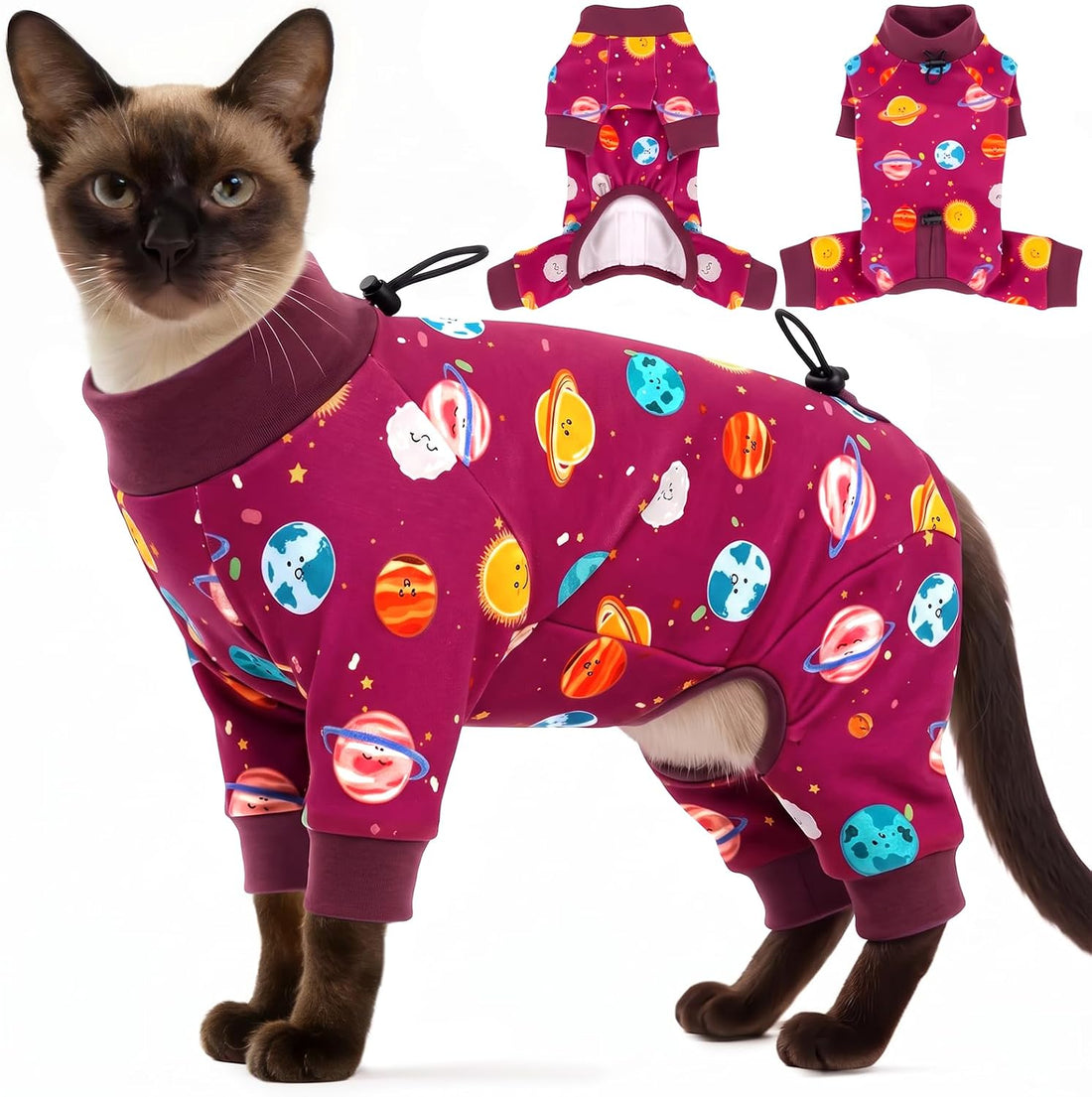 Cat Hair Control Suit with Sticky Fabric, Breathable Recovery Suit