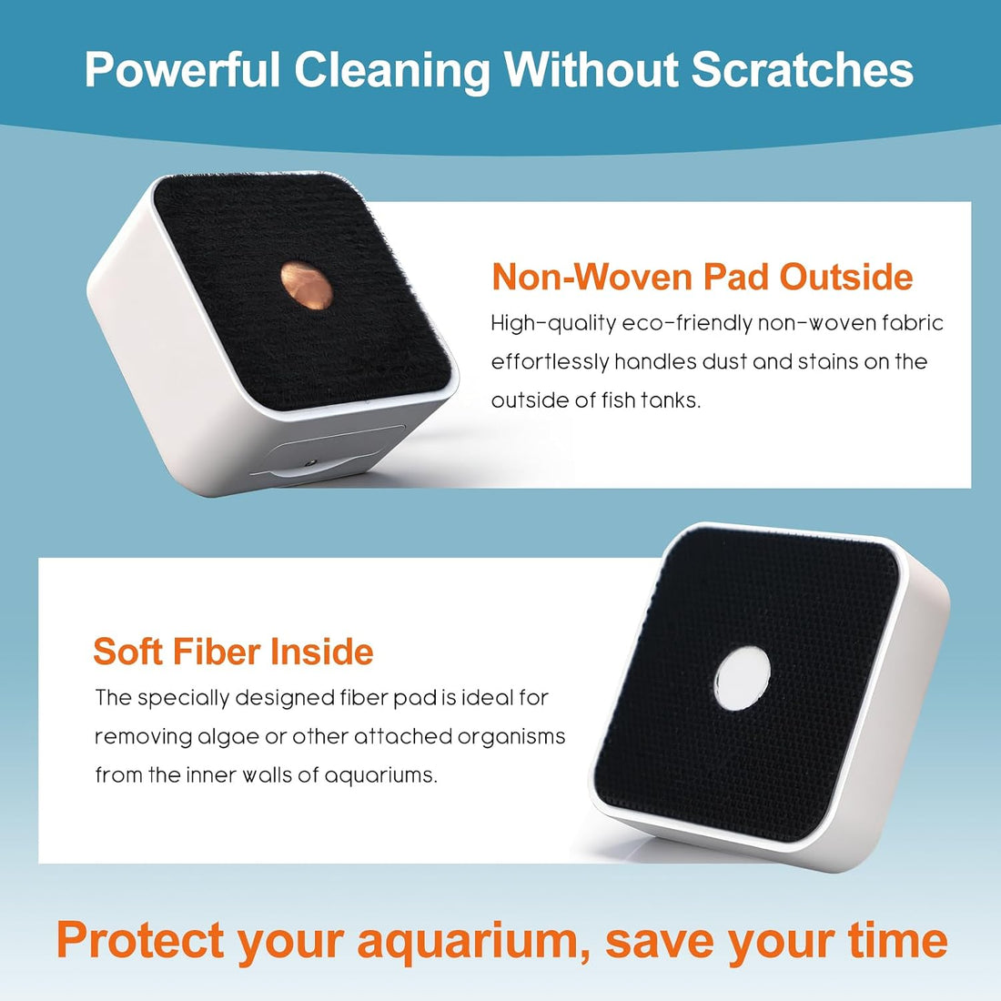 Nano Aquarium Magnetic Algae Scraper