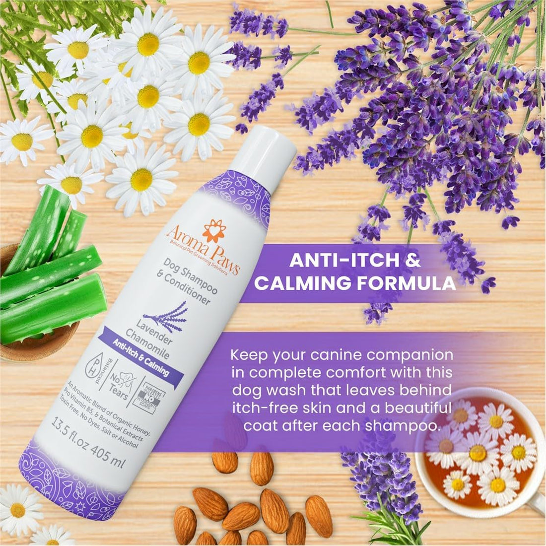 Aroma Paws Dog Shampoo and Conditioner