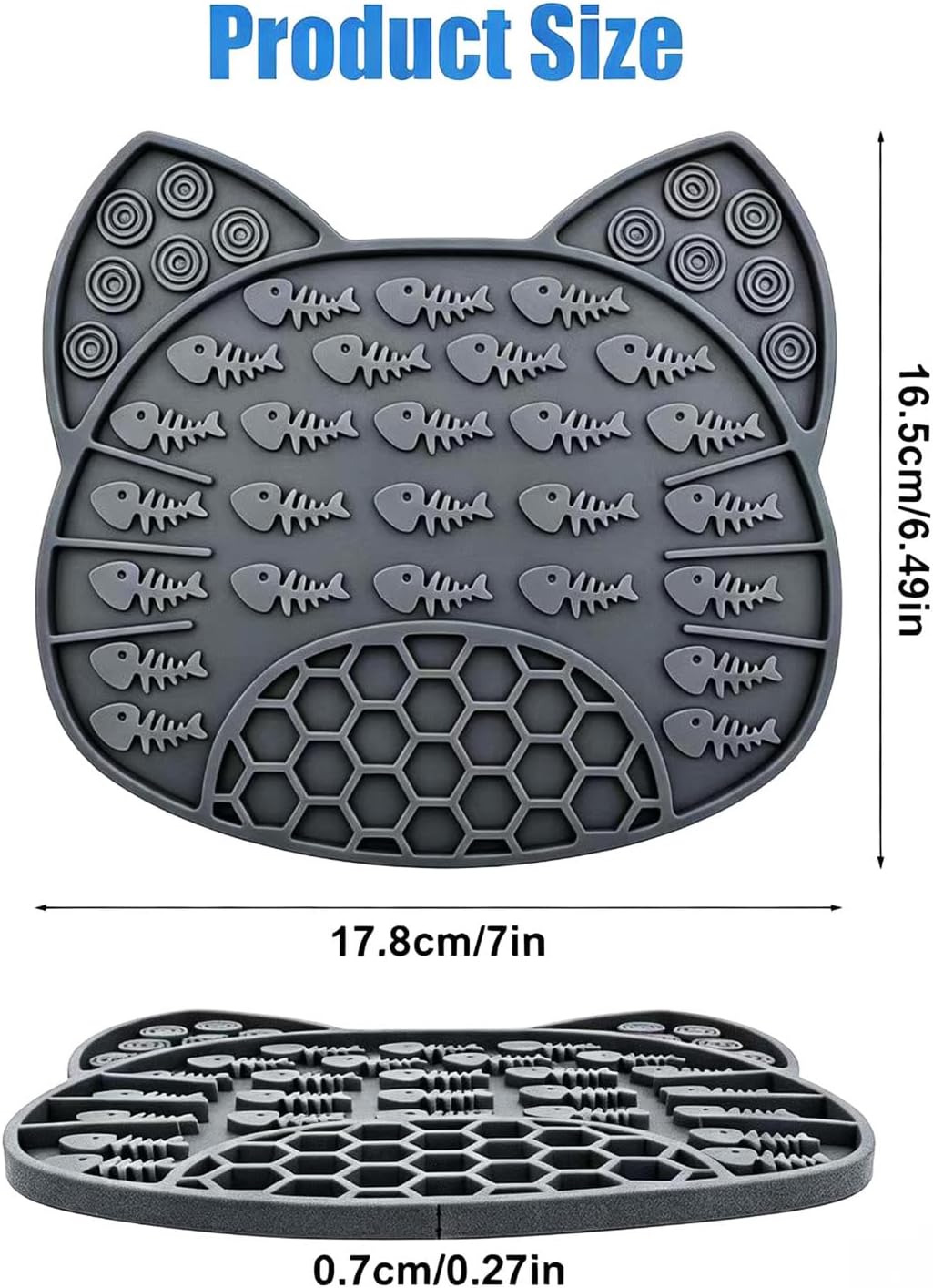 Lick Mat for Dogs and Cats, Anxiety Relief Licking Pad