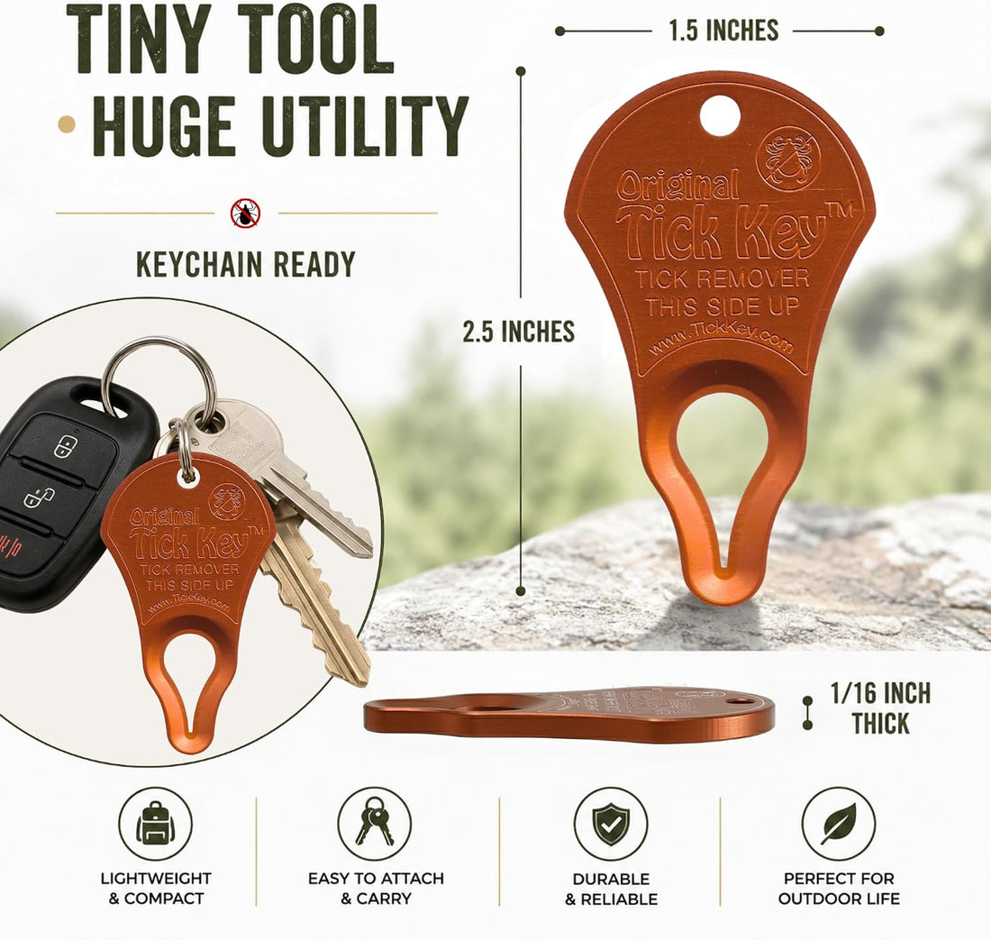 The Original Tick Key - Tick Detaching Device - Portable