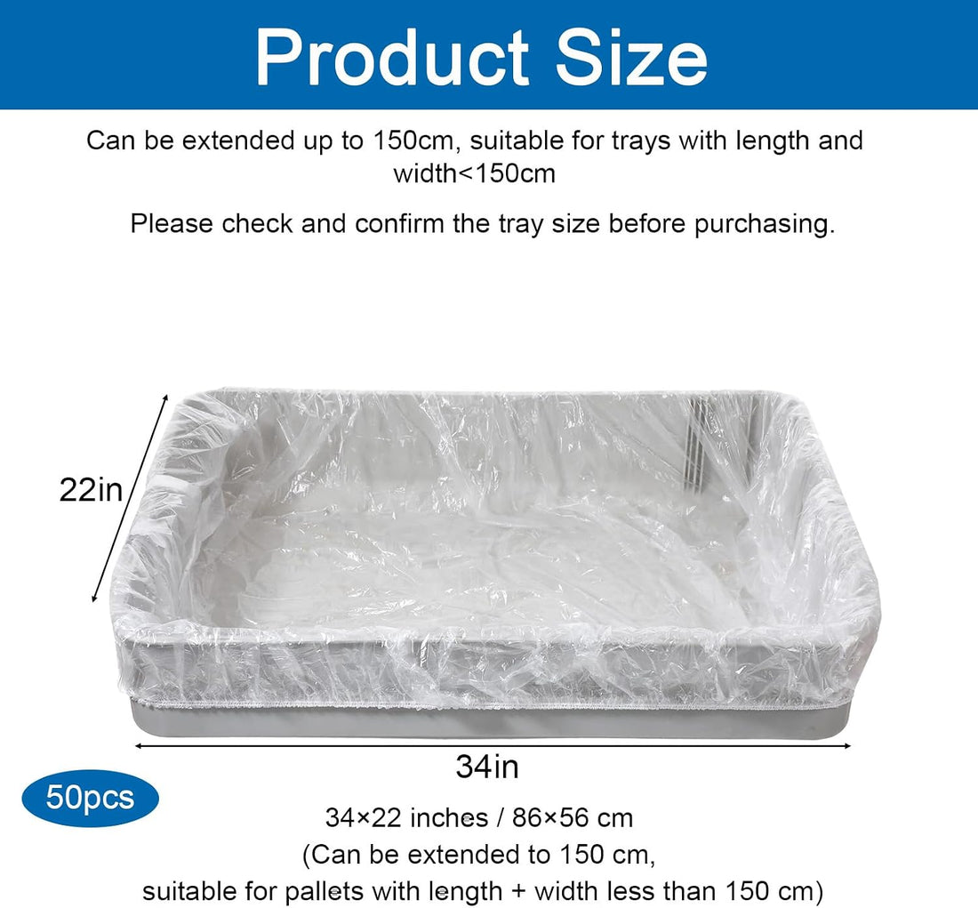 50 Pcs Disposable Bird Cage Liners