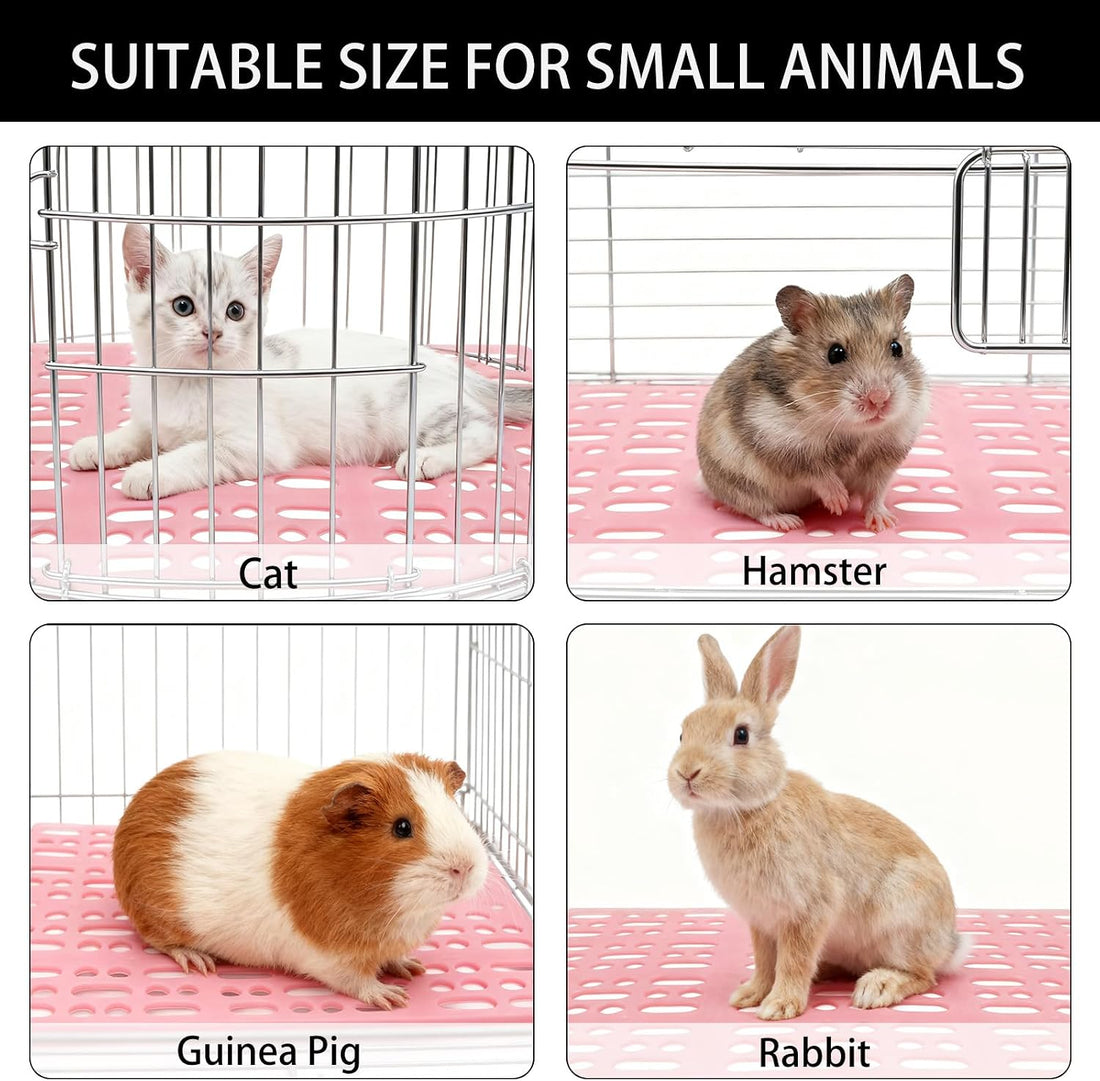18 Pack Plastic Rabbit Cage Mat