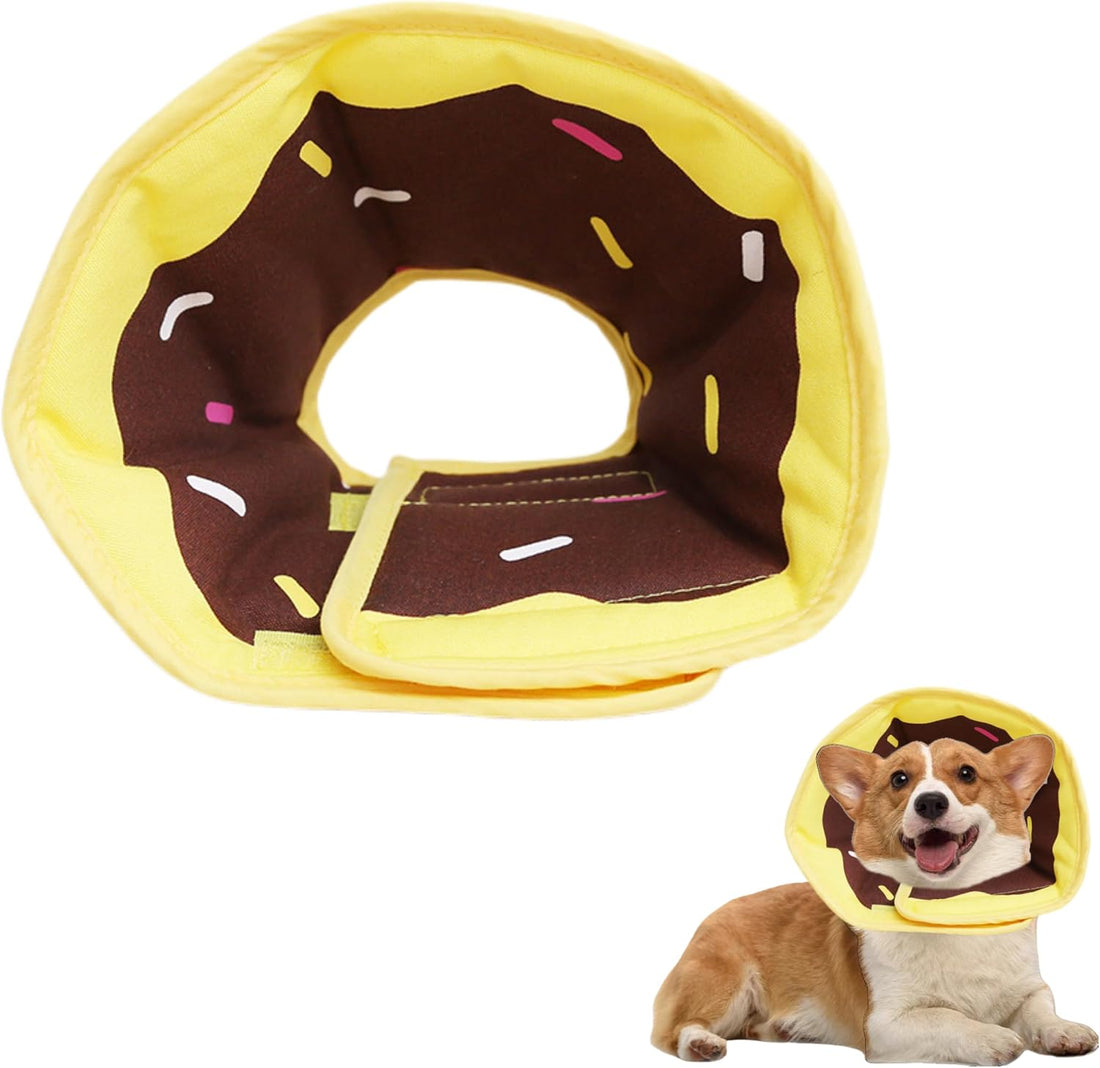 Soft Pet Cone Collar, Strawberry, L